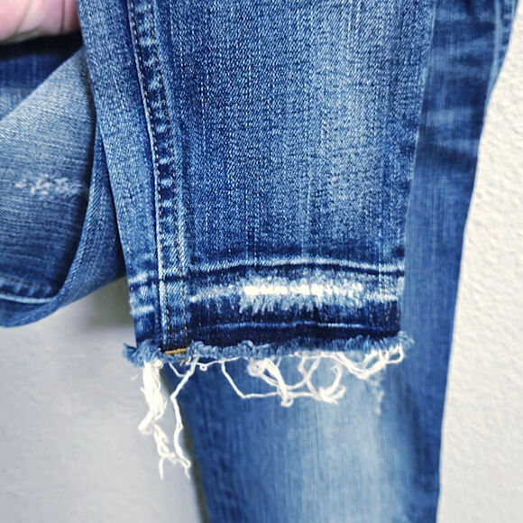 Madewell 9 High Rise Skinny Jeans Blue 24 Minimalist Clean Look - Picture 7 of 12